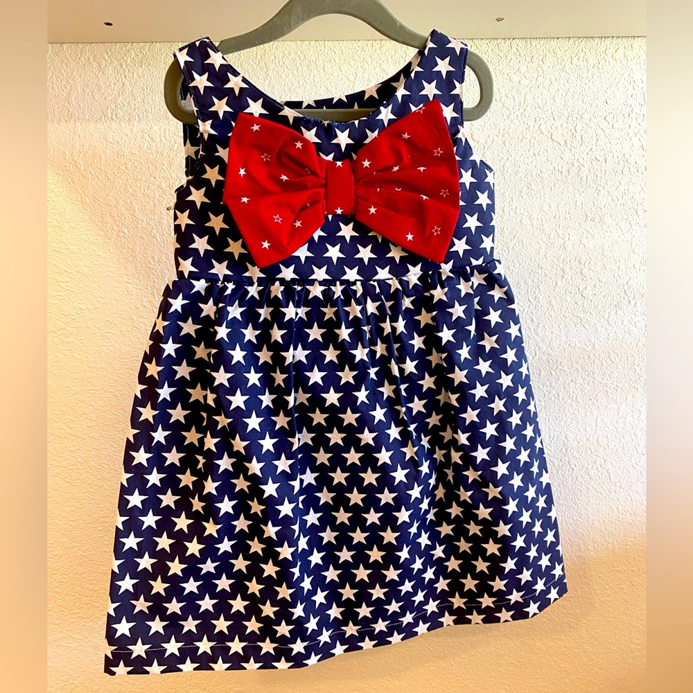 Forth of July girls dress 4t